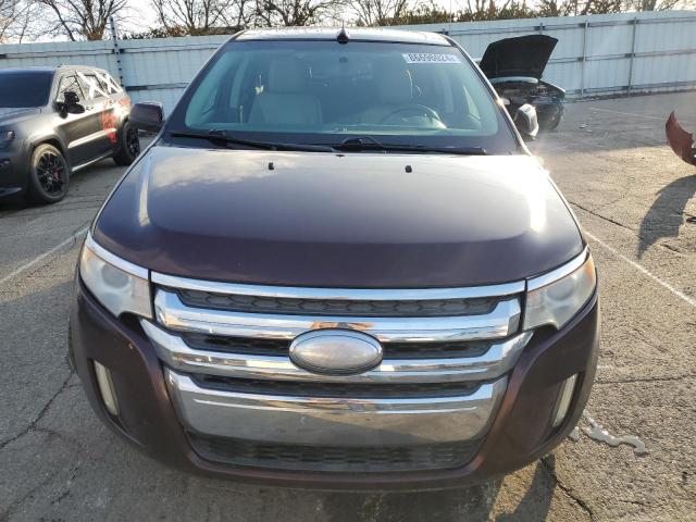 2FMDK3JC7BBB26942 - 2011 FORD EDGE SEL MAROON photo 5