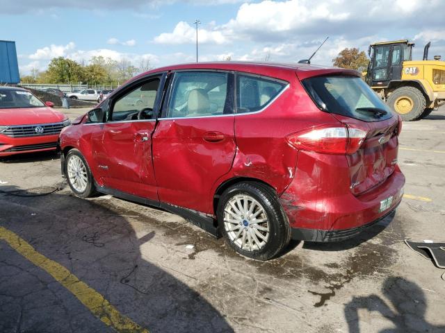 1FADP5BU9FL108107 - 2015 FORD C-MAX SEL RED photo 2