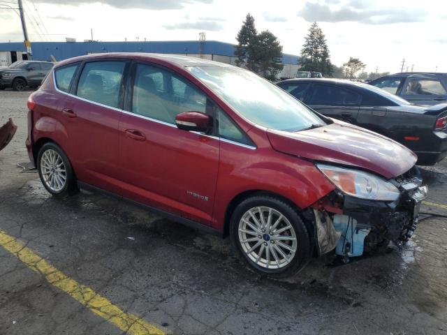 1FADP5BU9FL108107 - 2015 FORD C-MAX SEL RED photo 4