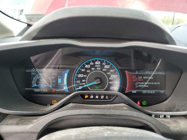 1FADP5BU9FL108107 - 2015 FORD C-MAX SEL RED photo 9