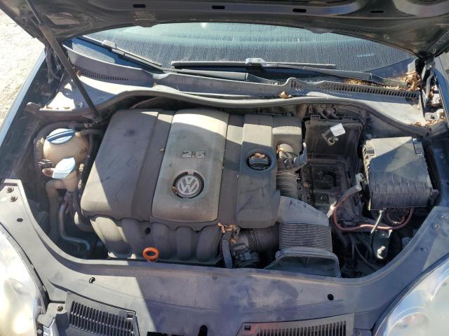 3VWRZ71K88M034098 - 2008 VOLK JETTA SE შავი ფოტო 11