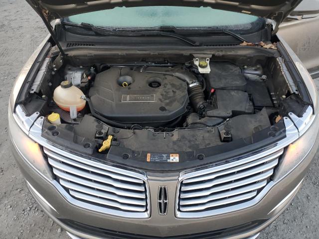 5LMCJ2C90HUL40505 - 2017 LINCOLN MKC SELECT Մոխրագույն լուսանկար 12