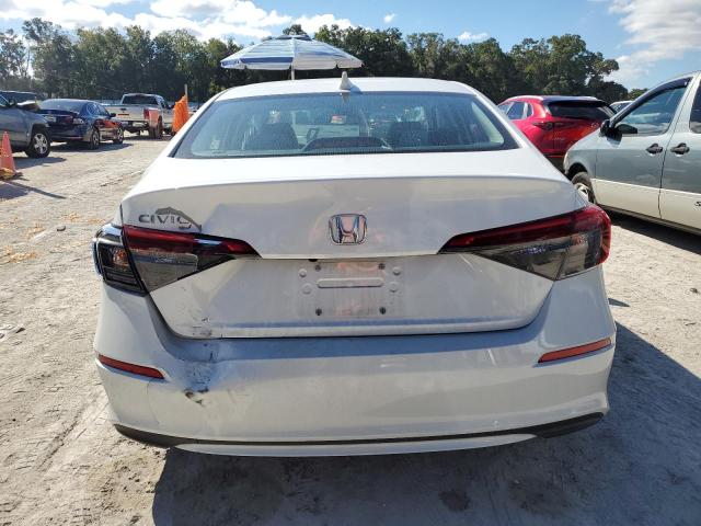 2HGFE2F21PH539430 - 2023 HONDA CIVIC LX Ақ фото 6