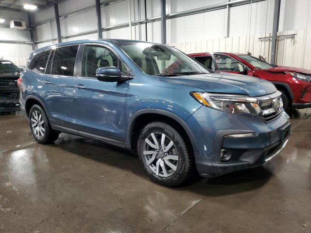 5FNYF6H30LB038045 - 2020 HONDA PILOT EX 蓝色 照片 4