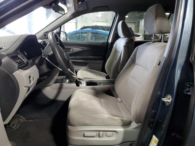 5FNYF6H30LB038045 - 2020 HONDA PILOT EX 蓝色 照片 7