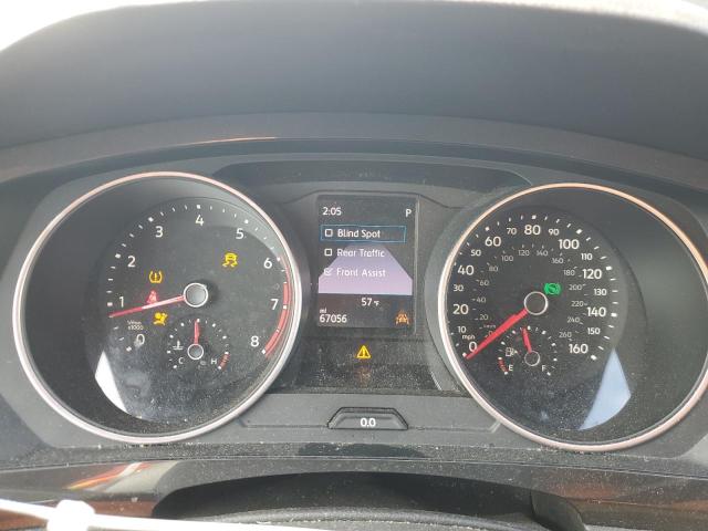 3VV3B7AX5KM034271 - 2019 VOLKSWAGEN TIGUAN SE WHITE photo 9