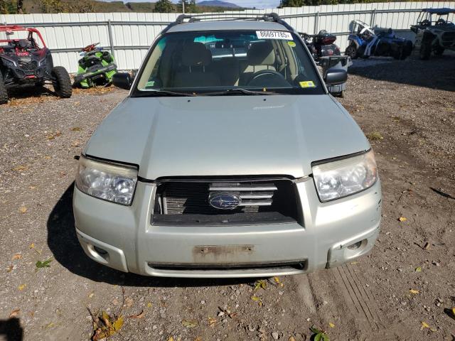JF1SG63687H736922 - 2007 SUBARU FORESTER 2.5X 银色 照片 5