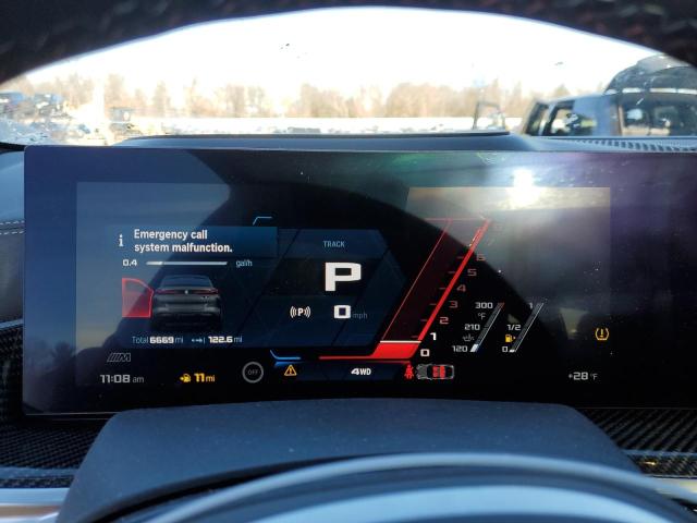 5YM23ET0XR9U26576 - 2024 BMW X6 M COMPETITION GRAY photo 9