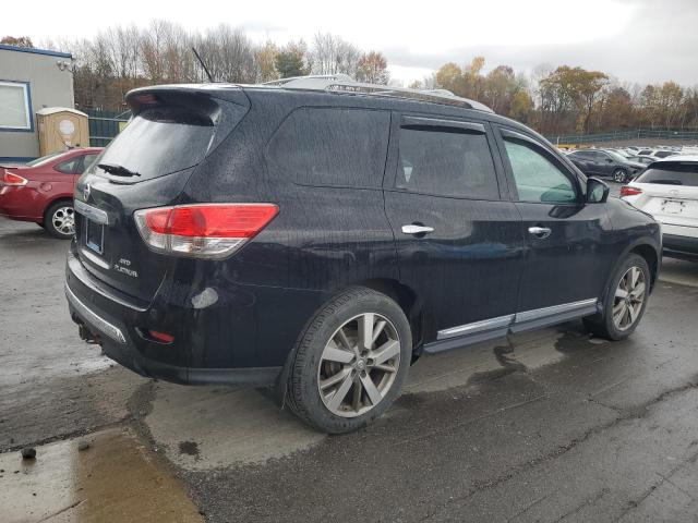 5N1AR2MM3EC706657 - 2014 NISSAN PATHFINDER S BLACK photo 3