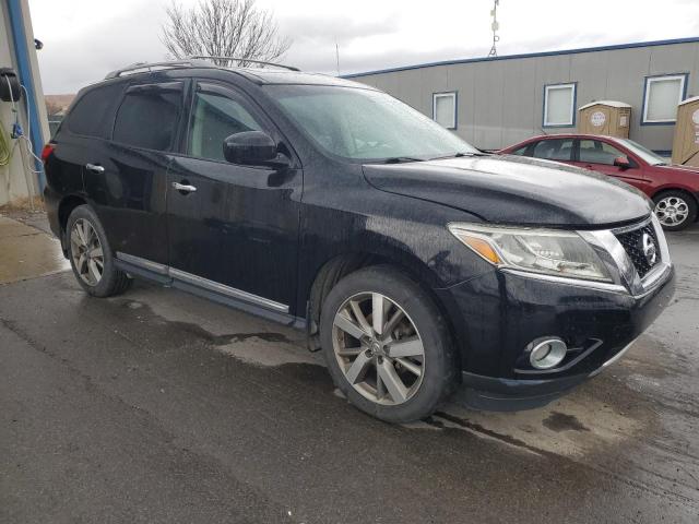 5N1AR2MM3EC706657 - 2014 NISSAN PATHFINDER S BLACK photo 4