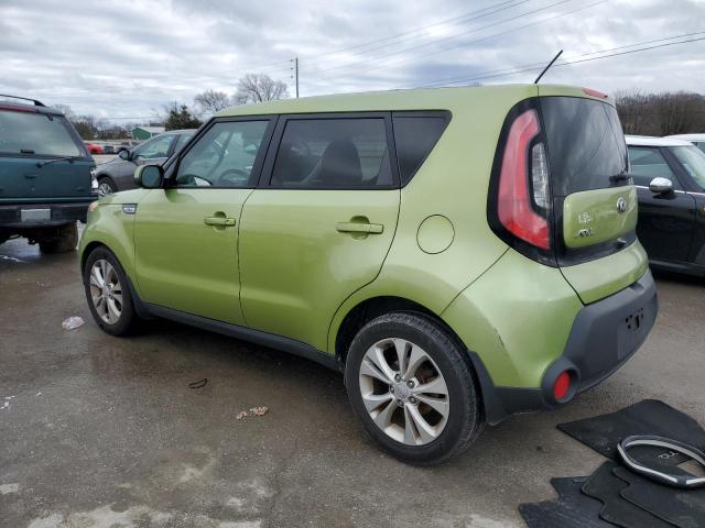 KNDJP3A58F7785847 - 2015 KIA SOUL + GREEN photo 2