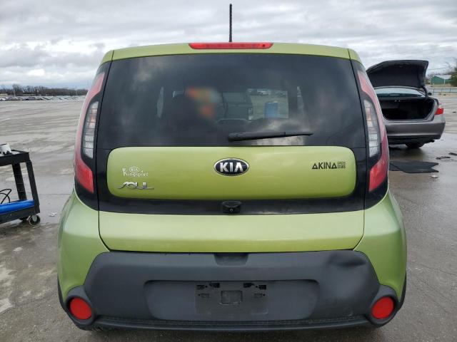 KNDJP3A58F7785847 - 2015 KIA SOUL + GREEN photo 6