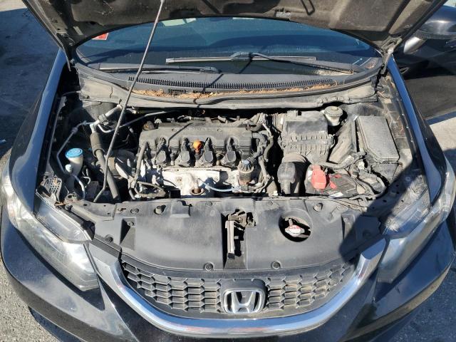 19XFB2F55DE278330 - 2013 HONDA CIVIC LX შავი ფოტო 11