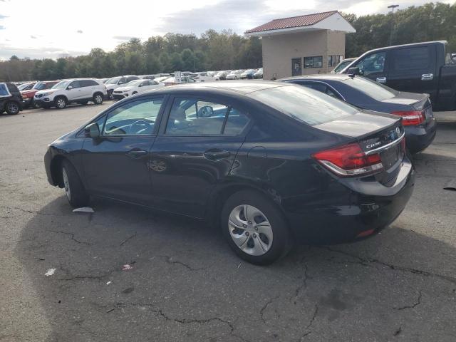 19XFB2F55DE278330 - 2013 HONDA CIVIC LX შავი ფოტო 2