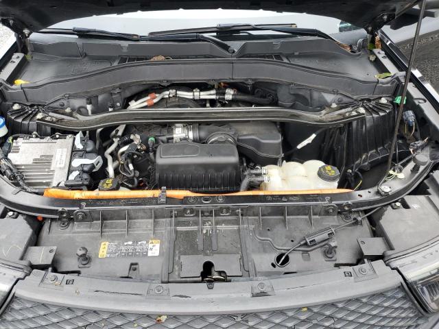 1FM5K8AW4LGB85761 - 2020 FORD EXPLORER POLICE INTERCEPTOR Czarny zdjęcie 12