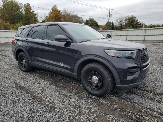 1FM5K8AW4LGB85761 - 2020 FORD EXPLORER POLICE INTERCEPTOR Czarny zdjęcie 4
