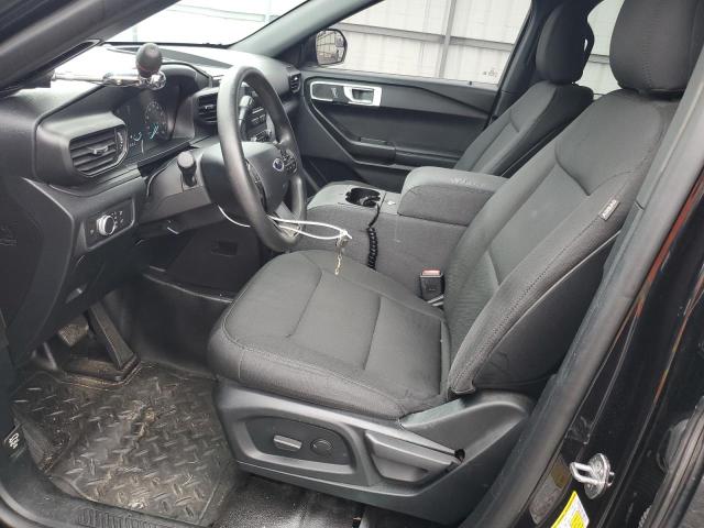 1FM5K8AW4LGB85761 - 2020 FORD EXPLORER POLICE INTERCEPTOR Czarny zdjęcie 7