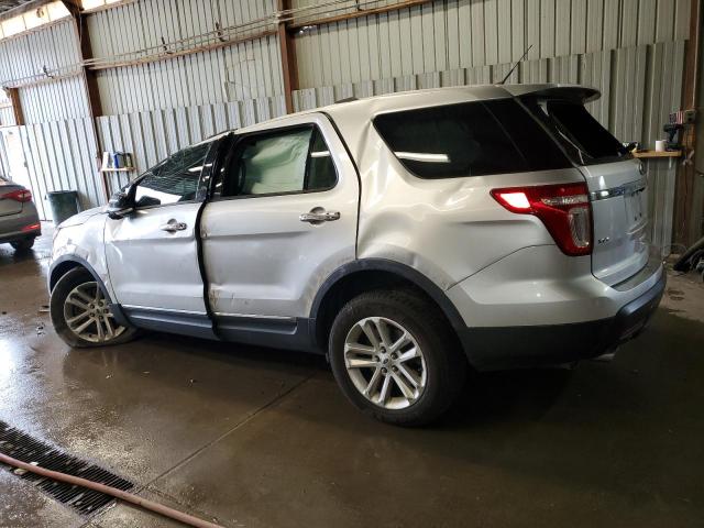 1FM5K7D8XEGA43134 - 2014 FORD EXPLORER XLT ვერცხლისფერი ფოტო 2