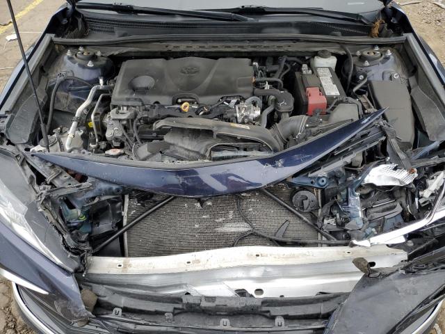 4T1C11AK1NU012606 - 2022 TOYOTA CAMRY LE BLUE photo 11