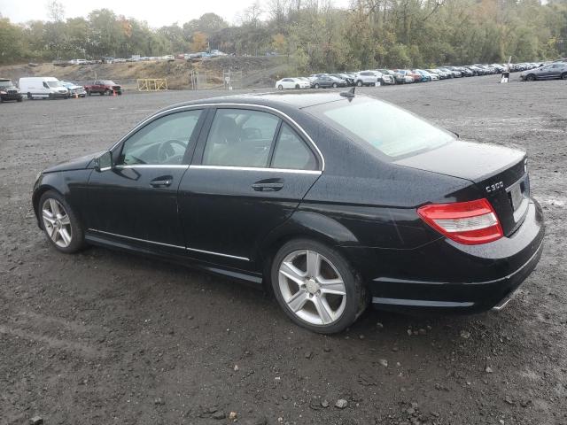 WDDGF8BB4AR088788 - 2010 MERCEDES-BENZ C 300 4MATIC BLACK photo 2