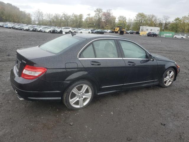 WDDGF8BB4AR088788 - 2010 MERCEDES-BENZ C 300 4MATIC BLACK photo 3