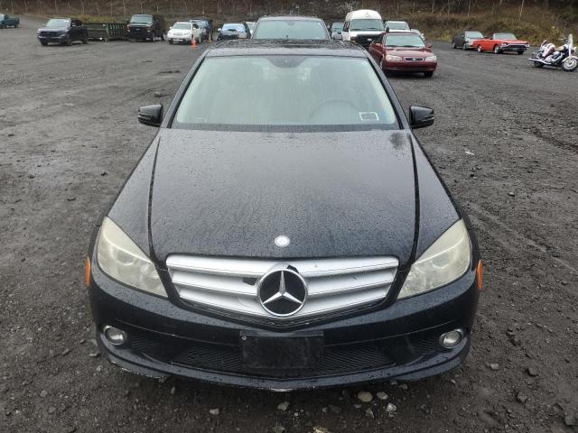 WDDGF8BB4AR088788 - 2010 MERCEDES-BENZ C 300 4MATIC BLACK photo 5