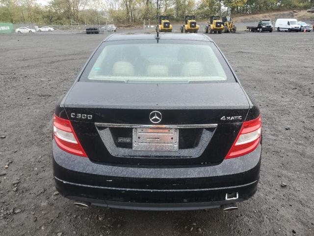 WDDGF8BB4AR088788 - 2010 MERCEDES-BENZ C 300 4MATIC BLACK photo 6