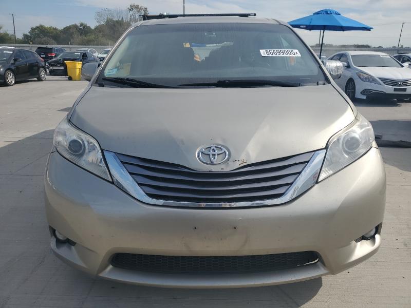 5TDYK3DC6GS712698 - 2016 TOYOTA SIENNA XLE GOLD photo 5