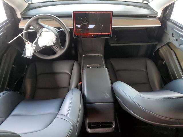 7SAYGDEEXSF308181 - 2025 TESLA MODEL Y GRAY photo 8