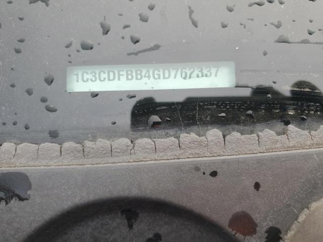 1C3CDFBB4GD762337 - 2016 DODGE DART SXT შავი ფოტო 13