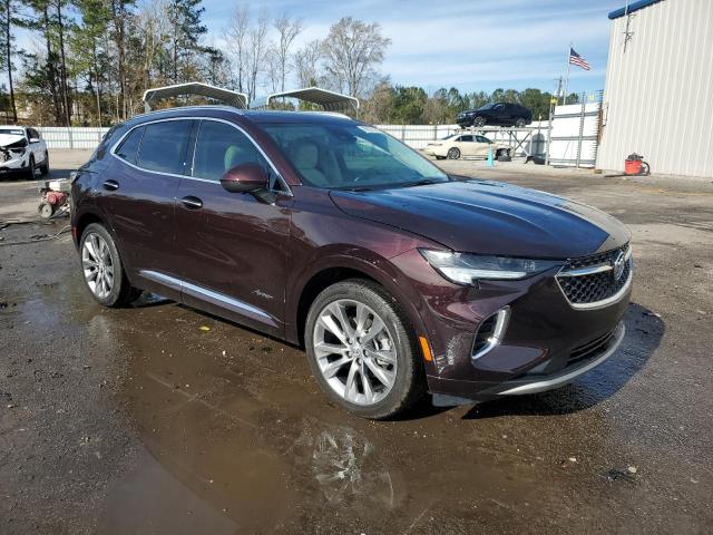 LRBFZRR48ND047107 - 2022 BUICK ENVISION AVENIR PURPLE photo 4
