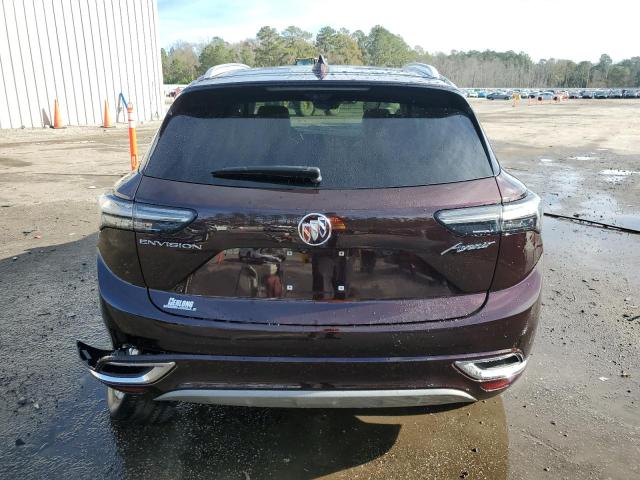 LRBFZRR48ND047107 - 2022 BUICK ENVISION AVENIR PURPLE photo 6