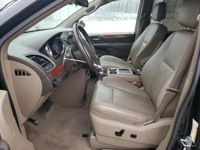 2C4RC1CG9CR144413 - 2012 CHRYSLER TOWN & COU TOURING L BLACK photo 7