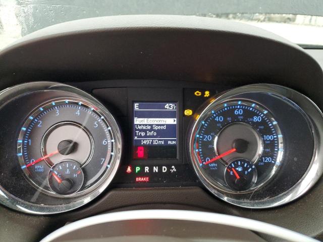 2C4RC1CG9CR144413 - 2012 CHRYSLER TOWN & COU TOURING L BLACK photo 9