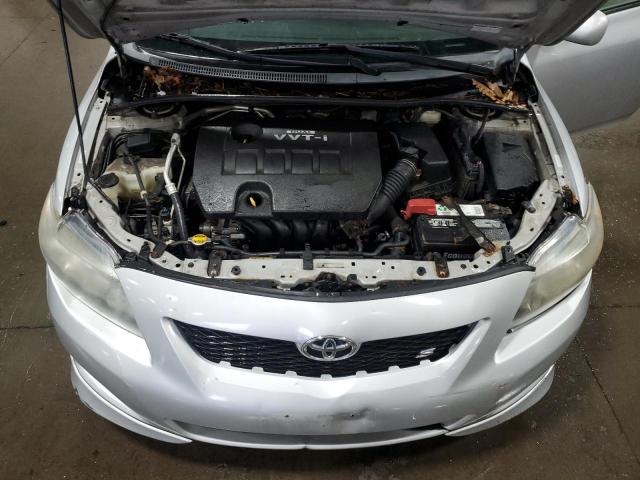 1NXBU40E49Z052569 - 2009 TOYOTA COROLLA BASE 银色 照片 11