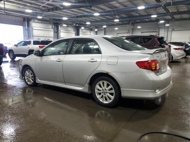 1NXBU40E49Z052569 - 2009 TOYOTA COROLLA BASE 银色 照片 2