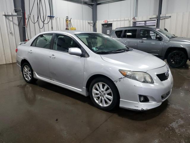 1NXBU40E49Z052569 - 2009 TOYOTA COROLLA BASE 银色 照片 4