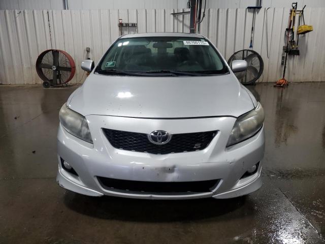 1NXBU40E49Z052569 - 2009 TOYOTA COROLLA BASE 银色 照片 5