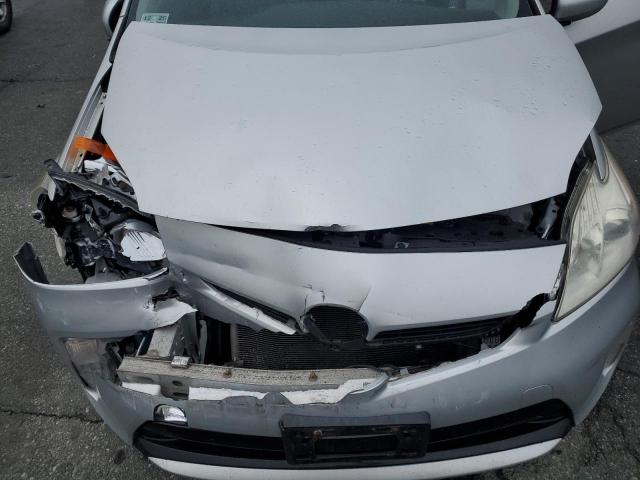 JTDKN3DU1C5500751 - 2012 TOYOTA PRIUS 银色 照片 11