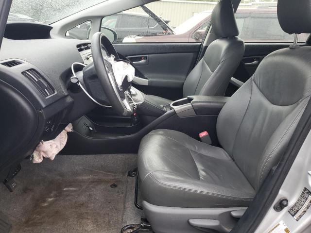 JTDKN3DU1C5500751 - 2012 TOYOTA PRIUS 银色 照片 7