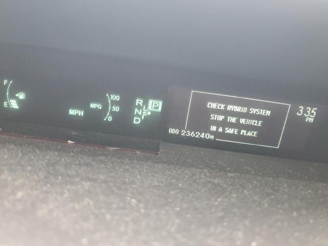 JTDKN3DU1C5500751 - 2012 TOYOTA PRIUS 银色 照片 9