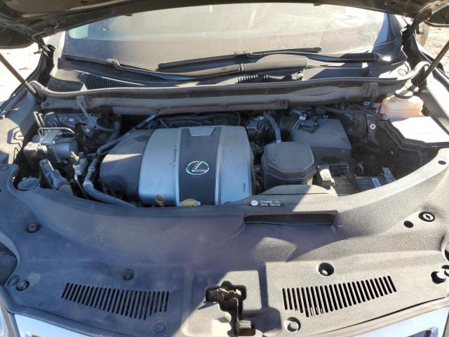 2T2BZMCA4GC004736 - 2016 LEXUS RX 350 BASE Սև լուսանկար 12