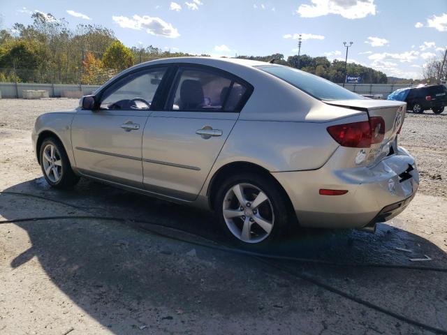 JM1BK12FX41216593 - 2004 MAZDA 3 I GOLD photo 2