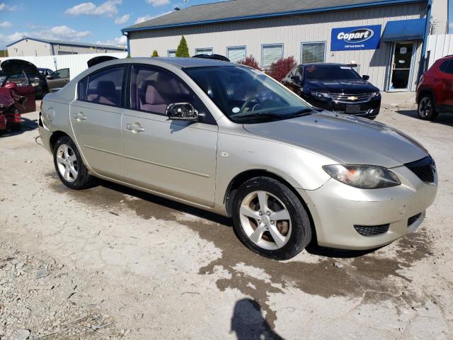 JM1BK12FX41216593 - 2004 MAZDA 3 I GOLD photo 4
