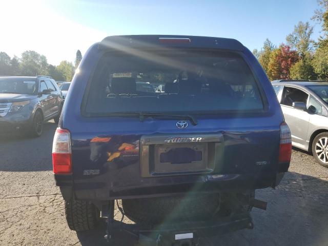 JT3HN86R4T0006210 - 1996 TOYOTA 4RUNNER SR5 BLUE photo 6