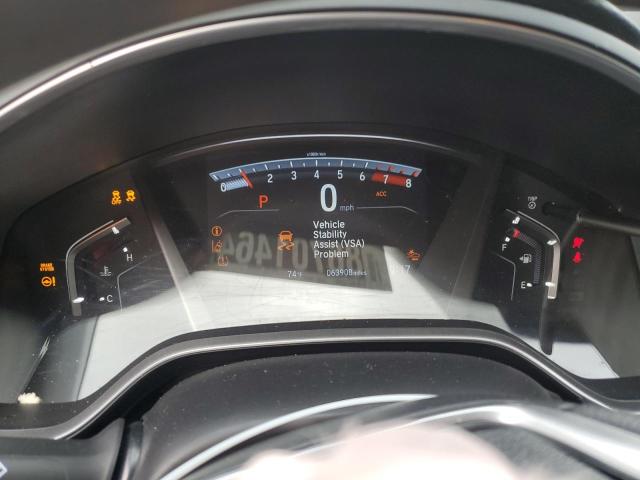 5J6RW1H55JA006250 - 2018 HONDA CR-V EX Արծաթագույն լուսանկար 9