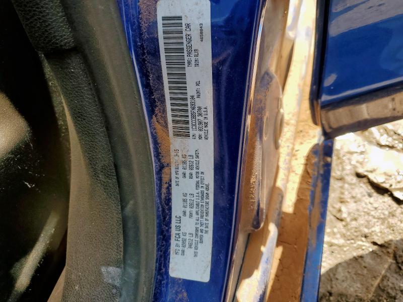 1C3CCCBB5FN693104 - 2015 CHRYSLER 200 S BLUE photo 12