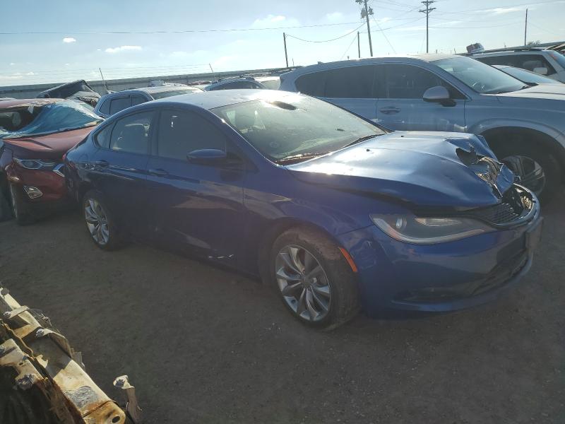 1C3CCCBB5FN693104 - 2015 CHRYSLER 200 S BLUE photo 4