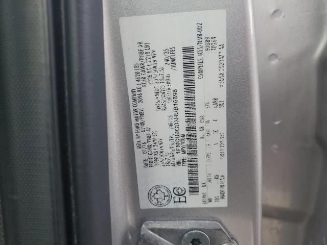 1FMCU0GD3HUB16898 - 2017 FORD ESCAPE SE 银色 照片 14