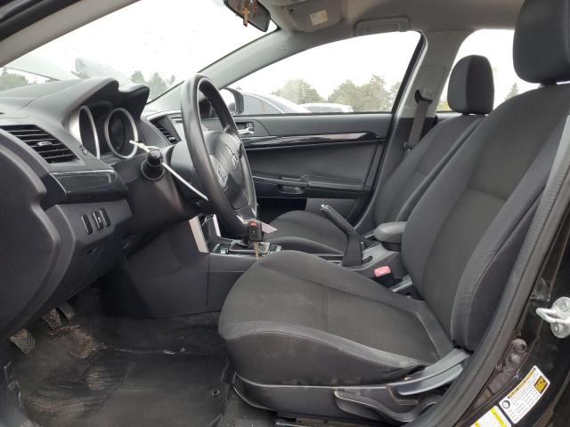 JA32U2FU4GU008767 - 2016 MITSUBISHI LANCER ES შავი ფოტო 7
